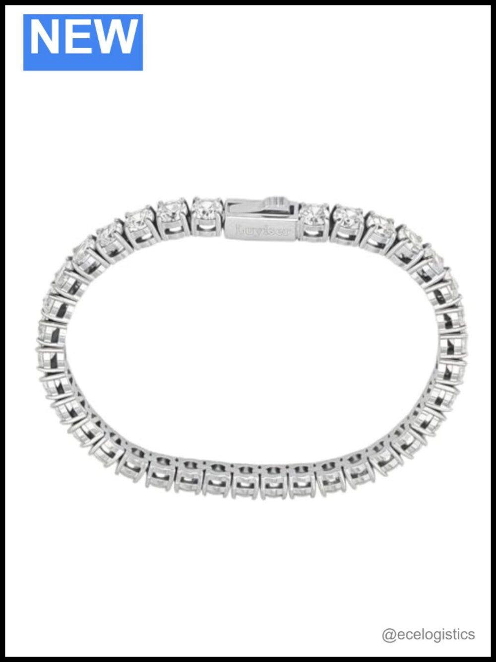 316L Stainless Steel 18K Gold Plated Tennis Bracelet Necklace Set 3A Zircon